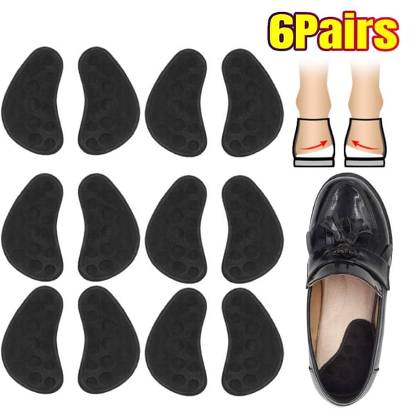 6 Pairs Insoles, Supination & Pronation Corrective Inserts, O Type Leg Orthopedic Pads, Leg Posture Correcting Straigtener