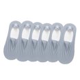 thumbnail image 1 of 6 Pairs Invisible Ice Silk Breathable Socks,No Show Socks Ultra Low Cut Liner Socks Non Slip Hidden for Womens sock, 1 of 7