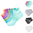 thumbnail image 1 of 6 Pairs Low Cut Toe Socks Moisture Wicking Running Socks for Men Women Daily Wear Casual Socks Cushioned Athletic Short Socks Anti-Slip Sport Ankle Socks(Color Multicolor) 2026 Sales Under $1, 1 of 4