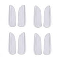 6 Pairs Medial & Lateral Heel Wedge Silicone Insoles Corrective