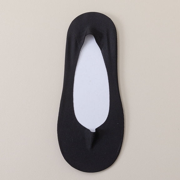 6 Pairs Men No Show Anti Slip Socks Summer Breathable Ultra Thin Invisible Socks