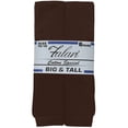 thumbnail image 1 of 6 Pairs Men's Athletic Tube Socks Over the Calf - 31" Big & Tall 10-15 Brown, 1 of 6