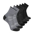 thumbnail image 1 of Skechers Men's Sport Adventure Quarter Crew Socks with Mesh Ventilation & Arch Support (6-Pairs), 1 of 4