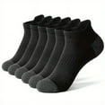thumbnail image 1 of 6 Pairs Mens Breathable and Soft Sports Socks Anti Silp  Sweat-Wicking Crew Socks, 1 of 4