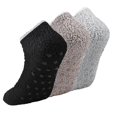 thumbnail image 1 of 6 Pairs Non Slip Hospital Socks for Women Fluffy Fuzzy Slipper Socks with Grips, 1 of 6