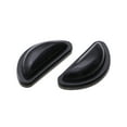 thumbnail image 1 of 6 Pairs Nose Pads For Glasses,Anti Slip Soft Silicone Half-Moon Nose Grips,Eye Glasses Nose Pads Non Slip,Eyeglass Cushions For Nose,Universal Eyeglass Cushions For Plastic Frames,(Black,0.6 in), 1 of 4