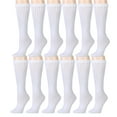 thumbnail image 1 of 6 Pairs Of Yacht & Smith EXTRA THICK Slouch Socks for Women, Extra Heavy Slouchy Ladies Cotton Crew Boot Socks, 1 of 7