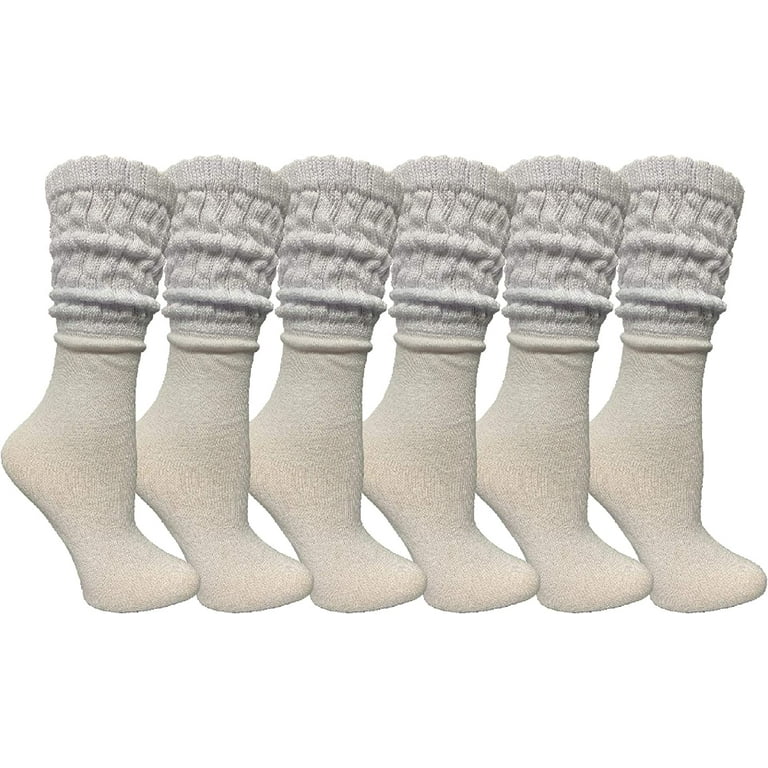 The Lightweight Scrunchie Sock Grey
