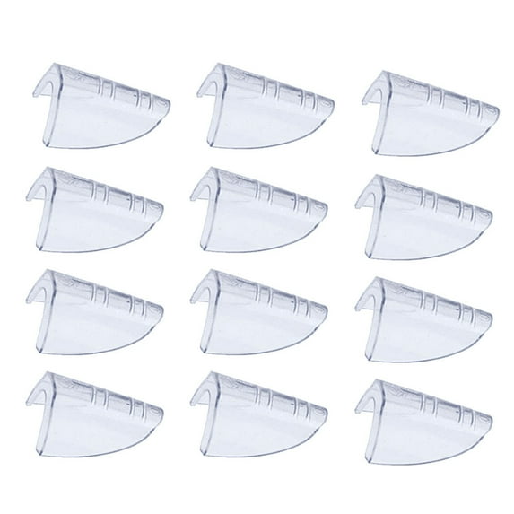 6 Pairs Safety Eye Glasses Side Shields - TPU, Anti-Impact, Easy Install, for Eye Protection
