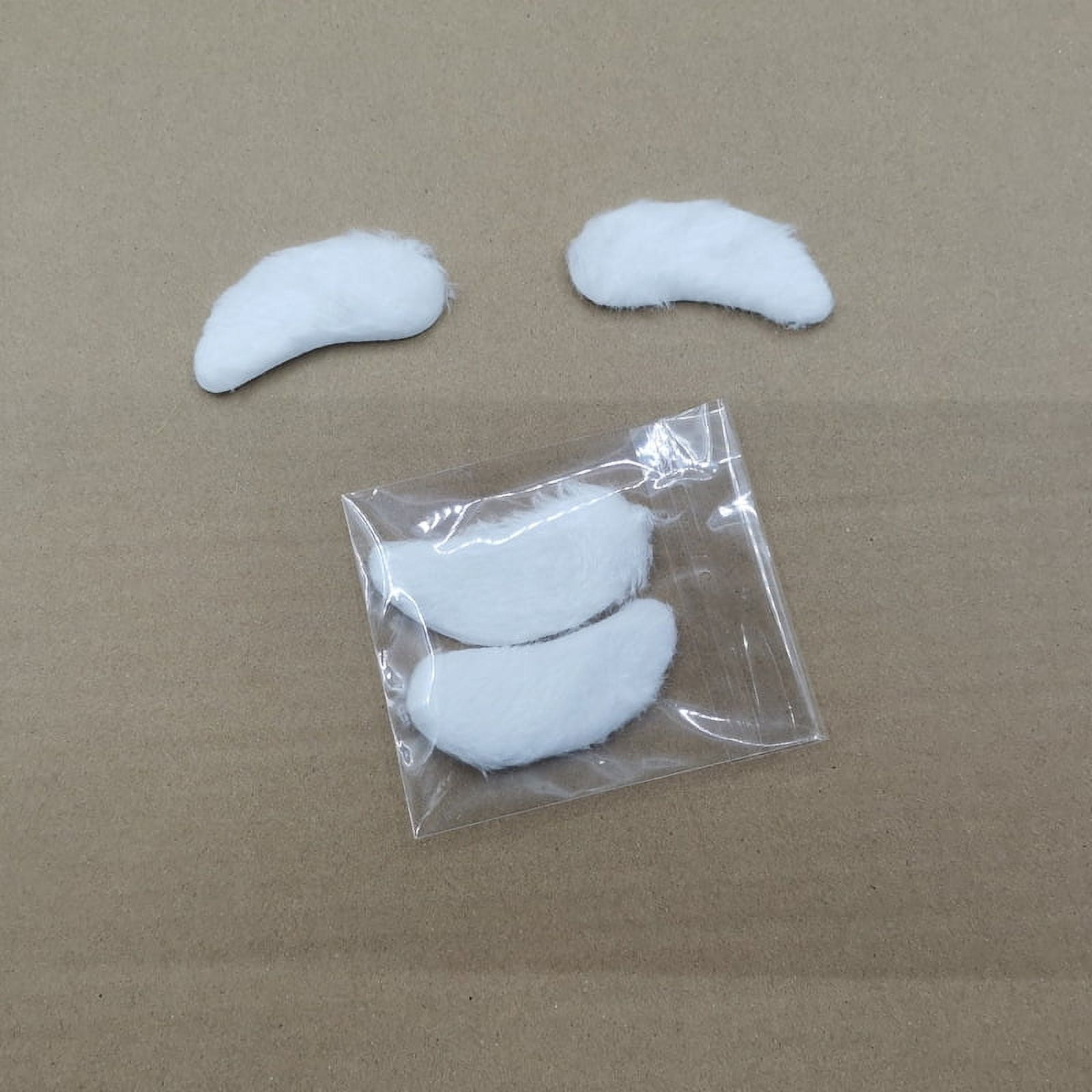 6 Pairs Santa Claus Fake Eyebrows Christmas Self Adhesive Fake Eyebrow