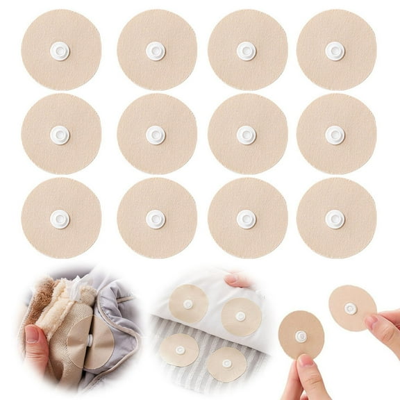 6 Pairs Of Sewing-Free And Iron-Free Duvet Cover Clips Securely Hold The Duvet Insert In Place, Preventing Shifting. Easy To Install - Khaki, 1.77*1.77 Inches.