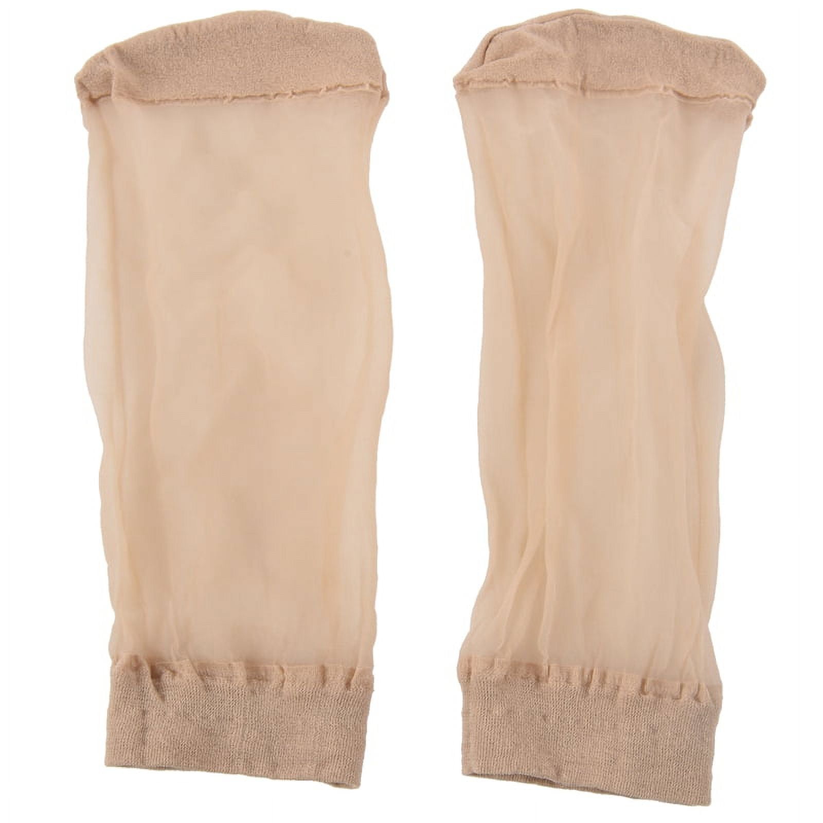 6 Pairs Ultra-thin Elastic Silky Short Silk Stockings Women