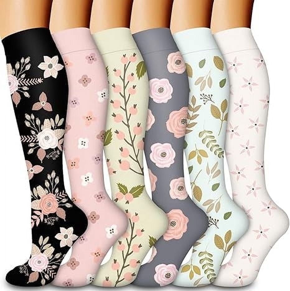 Lavencious Womens Bamboo Dress Socks 5 Pairs For Women Shoe Size 6-10