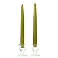 thumbnail image 1 of 6 Pairs Taper Candles Unscented 10 Inch Sage Tapers .88 in. diameter x 10 in. tall, 1 of 1