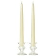 thumbnail image 1 of 6 Pairs Taper Candles Unscented 6 Inch Ivory Tapers .88 in. diameter x 6 in. tall, 1 of 1