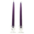 thumbnail image 1 of 6 Pairs Taper Candles Unscented 6 Inch Lilac Tapers .88 in. diameter x 6 in. tall, 1 of 1