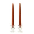 thumbnail image 1 of 6 Pairs Taper Candles Unscented 8 Inch Terracotta Tapers .88 in. diameter x 8 in. tall, 1 of 1