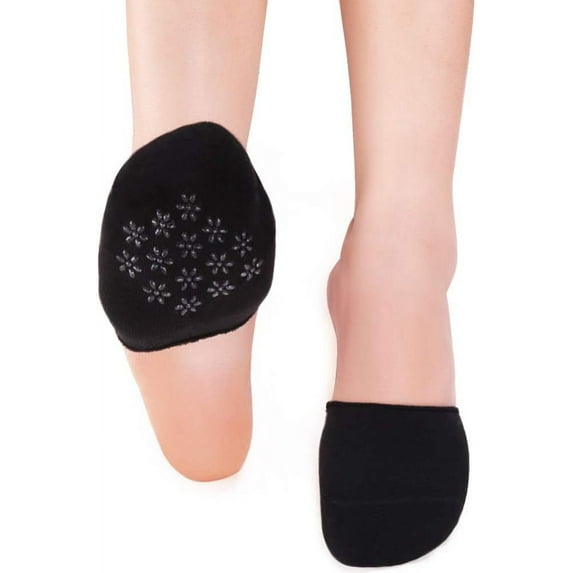 6 Pairs Toe Topper Socks Women - Half Socks Women No Show Liner Socks
