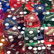 Nevada Casino Table-Played Craps Dice Assortment - 6 Pairs 12 Dice