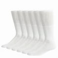 thumbnail image 1 of 6 Pairs Tube Socks Over The Calf Premium Cushion Sports Athletic Knee High Support Workout Running Comfort Sweat-absorbing Anti-Slip Soccer Chicano, 1 of 2