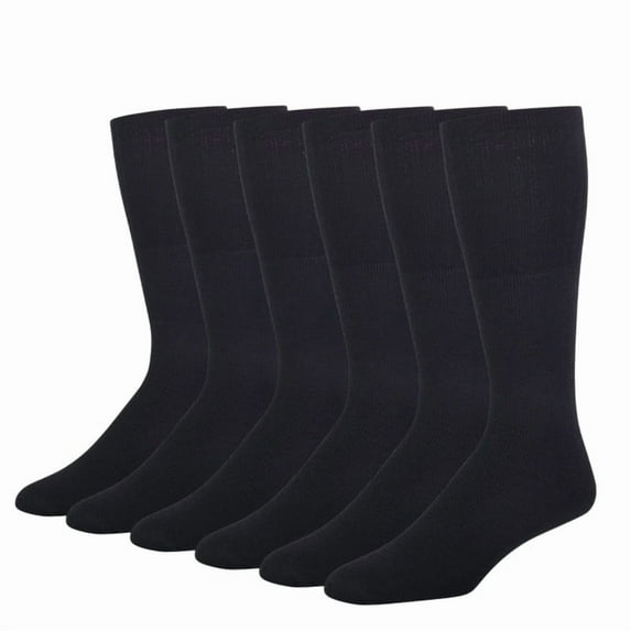 6 Pairs Tube Socks Over The Calf Premium Cushion Sports Athletic Knee High Support Workout Running Comfort Sweat-absorbing Anti-Slip Soccer Chicano