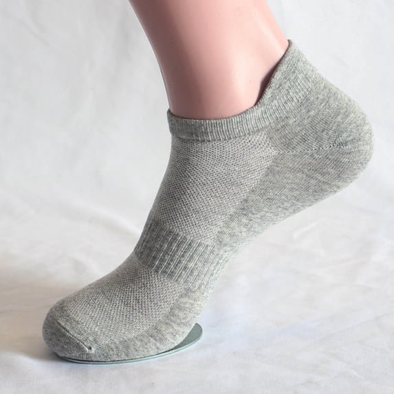 6 Pairs Unisex Short Socks Sport Ankle Socks Pull Tab Mesh Boat Socks Men Women Socks