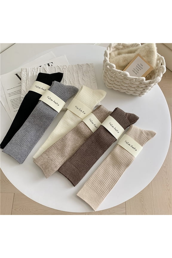 6 Pairs Warm Wool Socks for Women Winter Warm Long Socks For Cold Weather