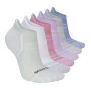 Skechers Women’s Low-Cut Socks with Cushioned Footbed & Mesh Ventilation (6-Pairs)