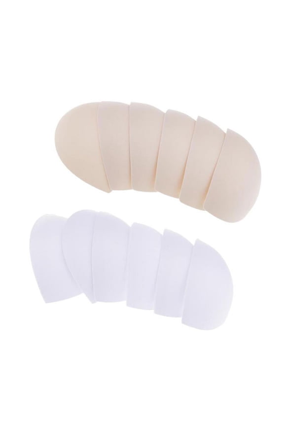 6 Pairs Womens Removable Smart Cups Bra Inserts Pads For