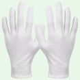 thumbnail image 1 of 6 Pairs XL White Cotton Gloves for Dry Hands, Eczema, Hand Spa, Inspection, Cosmetics, and Jewelry, 1 of 5