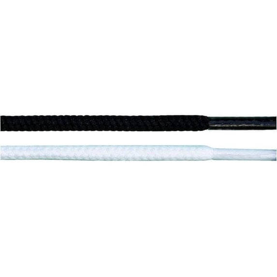 6 Pairs of 3/16" Round Athletic Shoelaces for All Type of Sneakers (Mix Black &