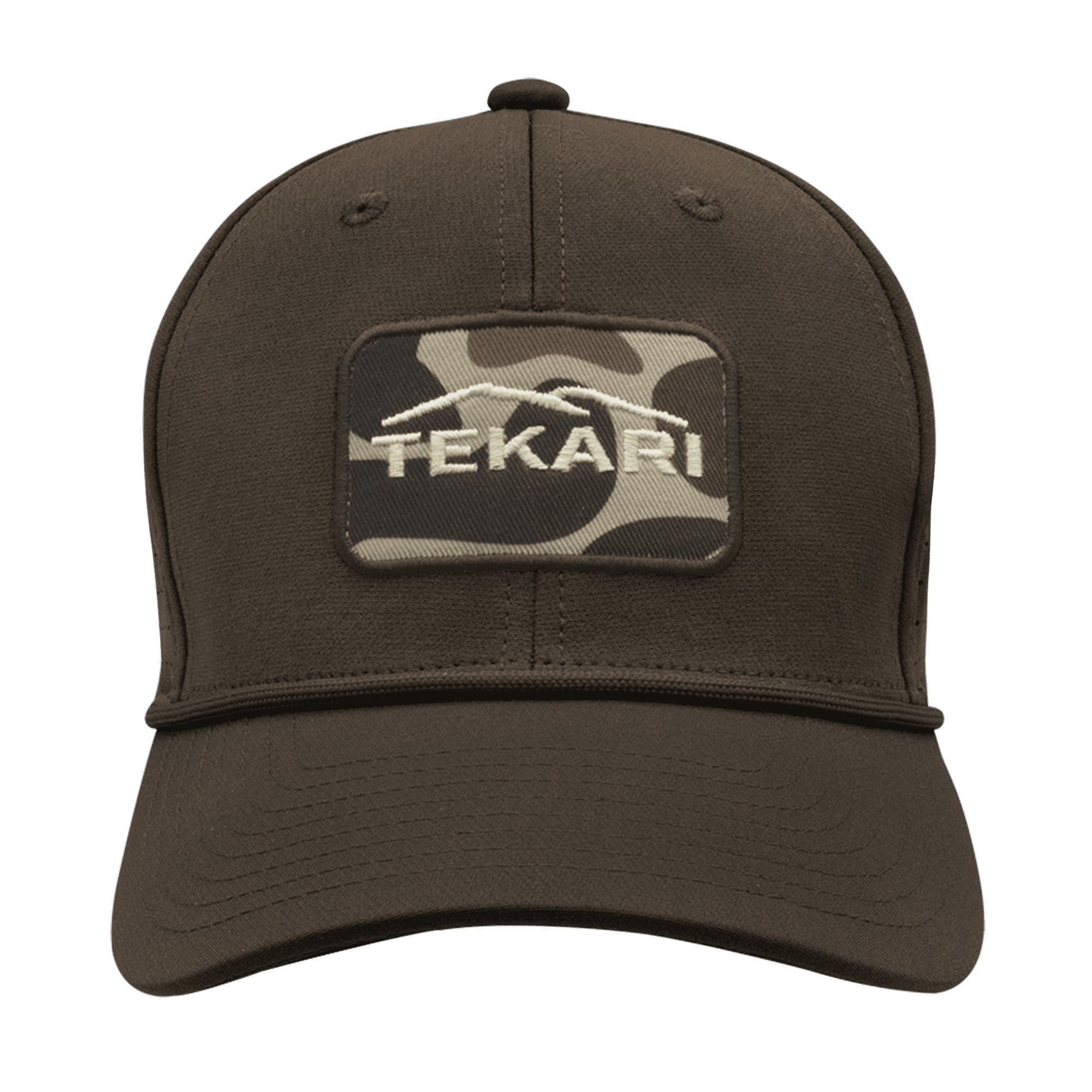6 Panel Micro Birdseye Mesh Laser Cut Rope Cap, OSFM