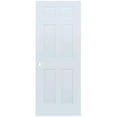 thumbnail image 1 of 6-Panel Colonial White Interior Door Slab with Bore Hole, 1 of 7