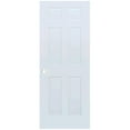 thumbnail image 1 of 6-Panel Colonial White Interior Door Slab with Bore Hole, 1 of 7