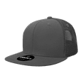 thumbnail image 1 of Decky 6033 6 Panel High Profile Structured Cotton Blend Trucker-Charcoal, 1 of 1
