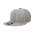 thumbnail image 1 of Decky 6033 6 Panel High Profile Structured Cotton Blend Trucker-Heather Grey, 1 of 1
