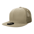 thumbnail image 1 of Decky 6033 6 Panel High Profile Structured Cotton Blend Trucker-Khaki, 1 of 1