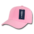 thumbnail image 1 of Decky 207 6 Panel Mid Profile Structured Acrylic/Polyester Cap-PNK, 1 of 2
