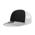 thumbnail image 1 of Decky 6031 6 Panel Mid Profile Structured Contra-Stitch Trucker-Heather Grey/Black/White, 1 of 1
