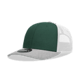 thumbnail image 1 of Decky 6031 6 Panel Mid Profile Structured Contra-Stitch Trucker-Heather Grey/Forest/White, 1 of 1