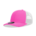 thumbnail image 1 of Decky 6031 6 Panel Mid Profile Structured Contra-Stitch Trucker-Hot Pink/White, 1 of 1
