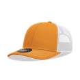 thumbnail image 1 of Decky 6031 6 Panel Mid Profile Structured Contra-Stitch Trucker-Orange/White, 1 of 1