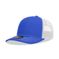 thumbnail image 1 of Decky 6031 6 Panel Mid Profile Structured Contra-Stitch Trucker-Royal/White, 1 of 1
