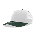 thumbnail image 1 of Decky 6021 6 Panel Mid Profile Structured Cotton Blend Trucker-White/Forest, 1 of 3