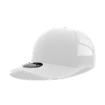 thumbnail image 1 of Decky 6021 6 Panel Mid Profile Structured Cotton Blend Trucker-White, 1 of 3