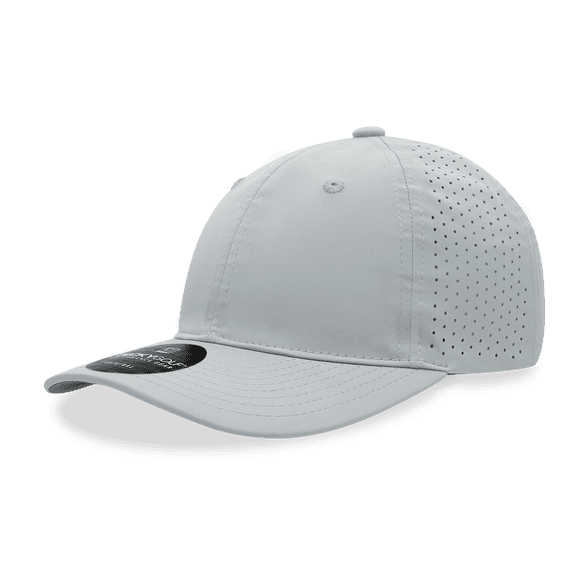 Decky 6413 6 Panel Relaxed Perforated Cap-Grey