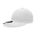 thumbnail image 1 of Decky 6413 6 Panel Relaxed Perforated Cap-White, 1 of 1