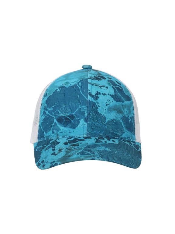 Fishing WAV3 Provence 6-Panel Cap Structured Mid Profile Snapback, One Size
