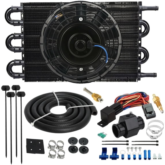 6 Pass 6AN Transmission Oil Cooler Electric Fan In-Hose Grounding Switch Kit
