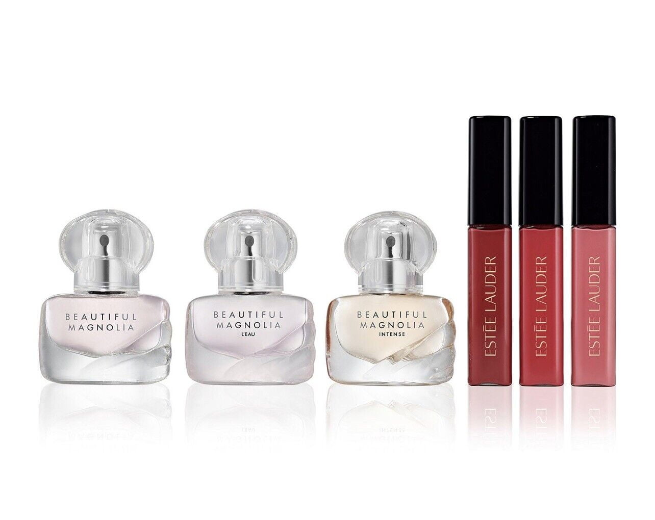 6 Pc Beautiful Magnolia Intense L Eau 0.14 oz Mini Daydreams
